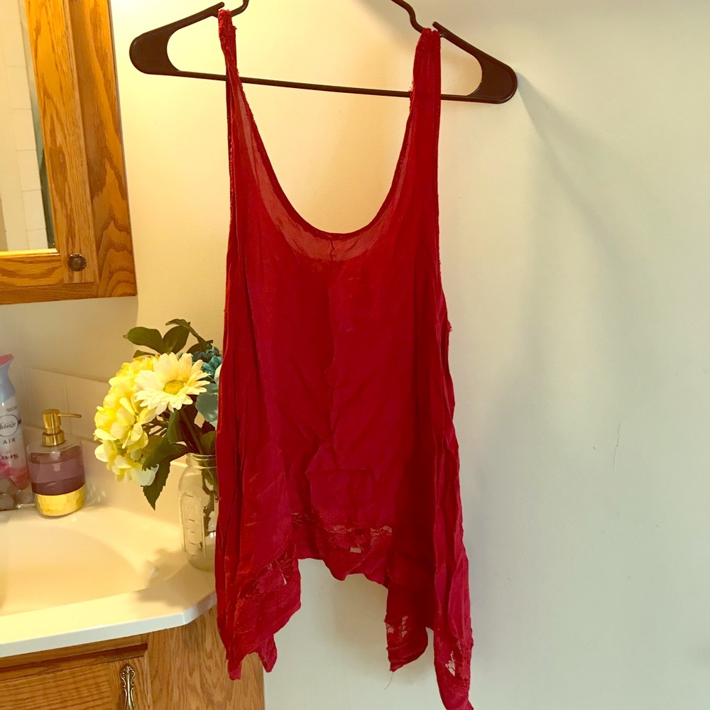Free People Red Tank Top!